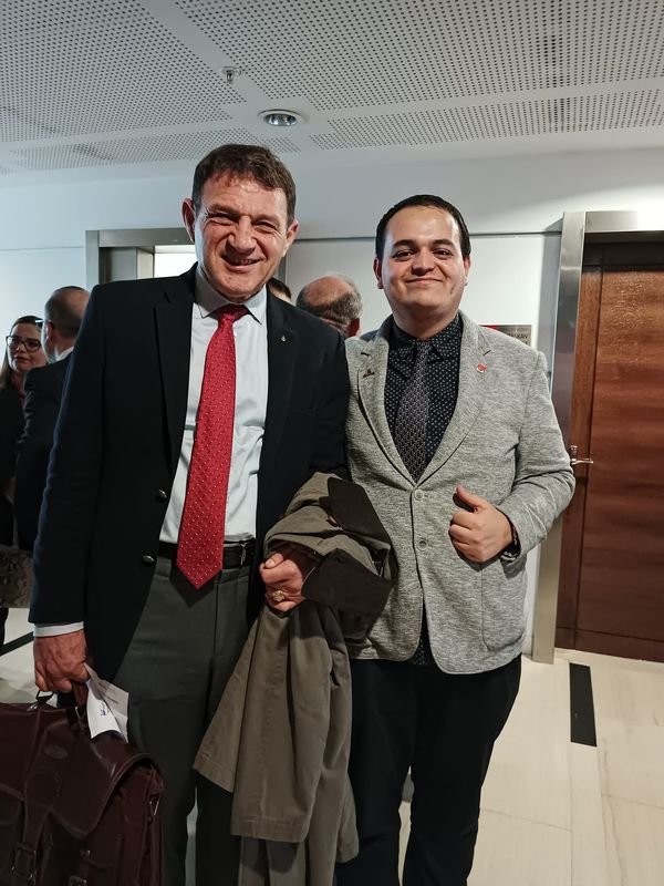 Sayın Türker Ertürk ile birlikte CHP Genel Merkezi